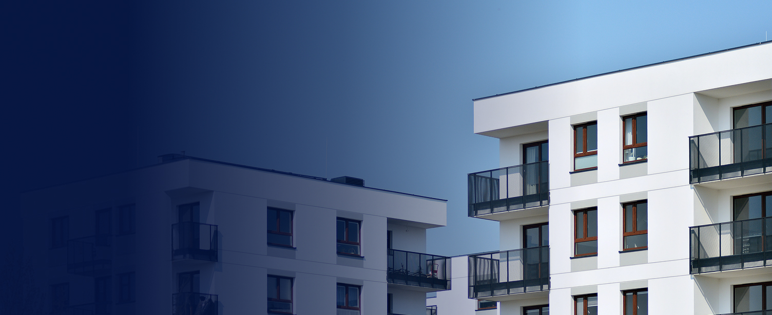 Représentation visuelle d'un projet de bloc résidentiel d'appartements mettant en évidence des éléments architecturaux et structurels détaillés.