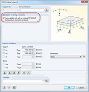 Berechnungsoption für RF-SOILIN in RFEM