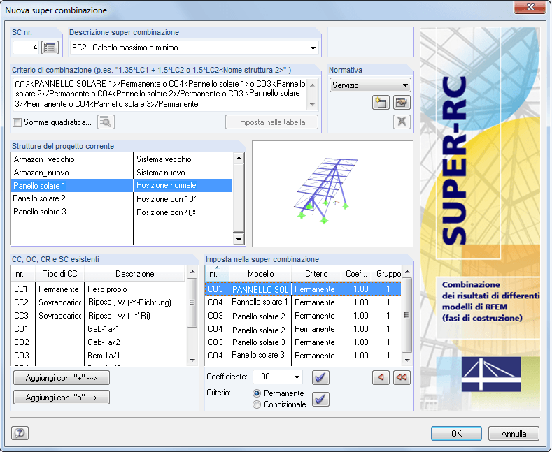 Überlagerung von Betriebszuständen mit Kombinationskriterium "oder"