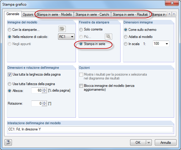 Druck von Grafiken als Serie
