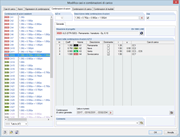 Einwirkungen in den generierten Einwirkungskombinationen