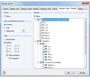 Seriendruck der Ergebnisse