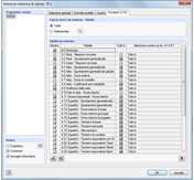 Selektion im Ausdruckprotokoll