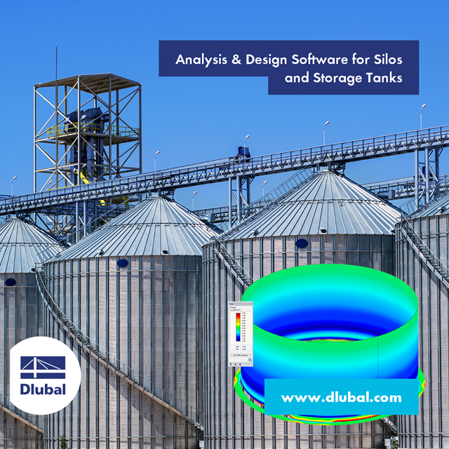 Software di analisi e progettazione per silos e serbatoi di stoccaggio