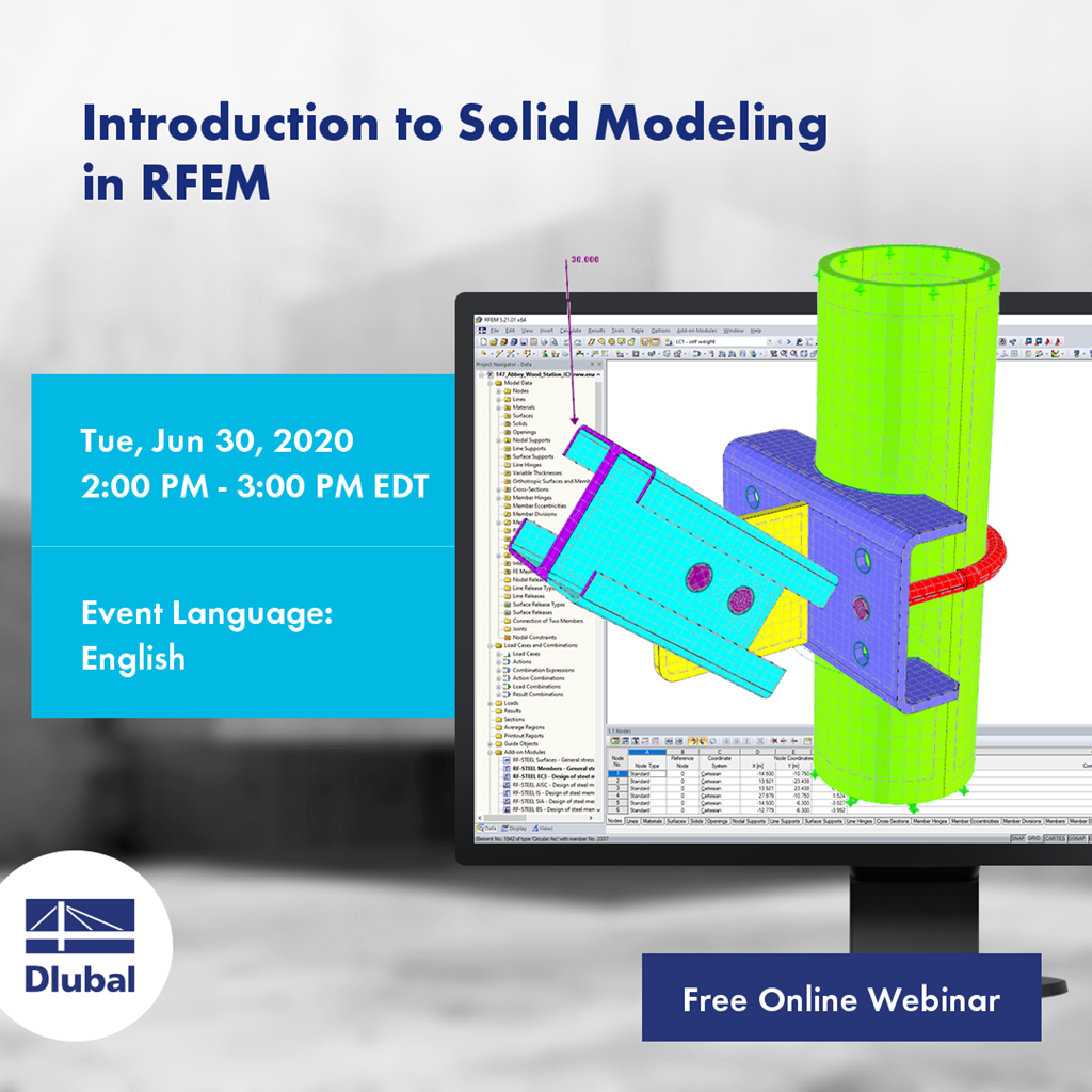 Introduzione alla modellazione solida \ n in RFEM