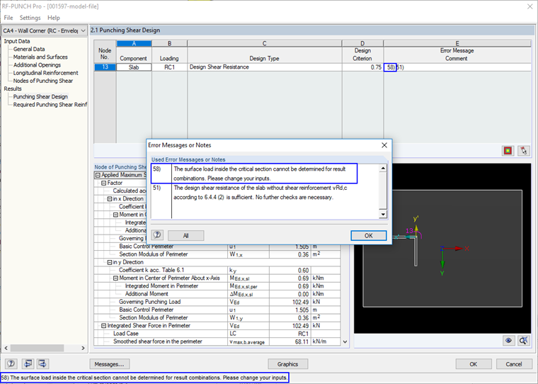 Nota sul calcolo n. 58) Quando si applica una combinazione di risultati