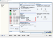 Impostazioni per l'analisi delle deformazioni con RF-CONCRETE Deflect