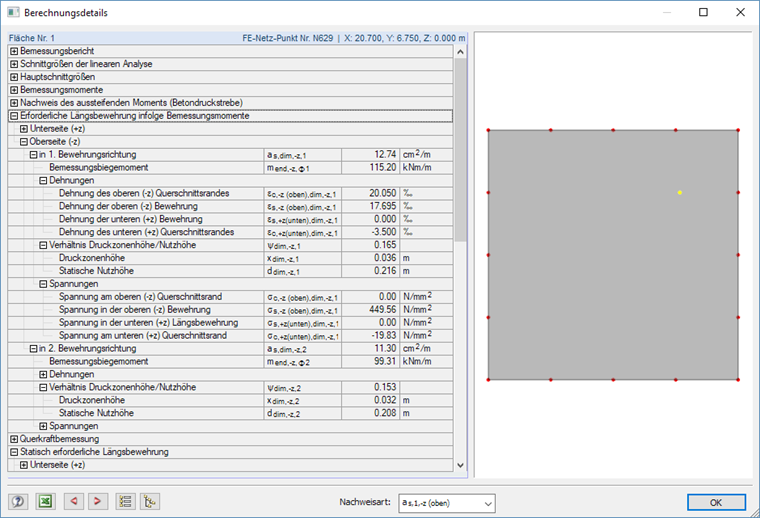 Dettagli di progetto per i nodi EF