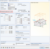 Generare carichi di pareti
