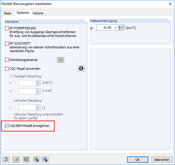 Import von physikalischen Modellen ermöglichen