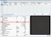 Maske 1.5 mit Definition des Bauteils für den Durchstanznachweis