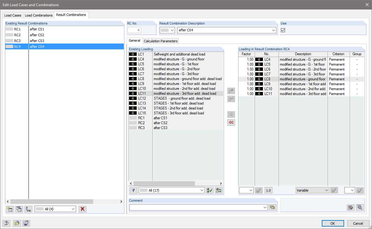 Combinazione di risultati