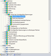 distribuzione delle forze/tensioni interne
