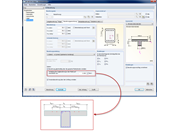 Begrenzte Verteilungsbreite der Zugbewehrung in der Gurtplatte von Plattenbalkenquerschnitten