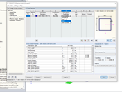 Manuelle Auswahl der Querschnittsklasse