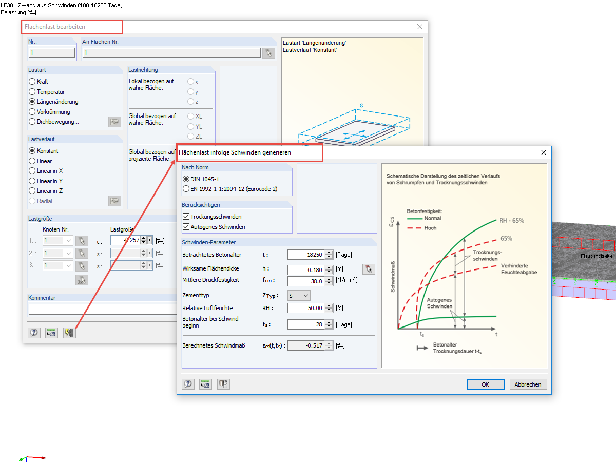 Solaio con carichi sulle scaffalature
