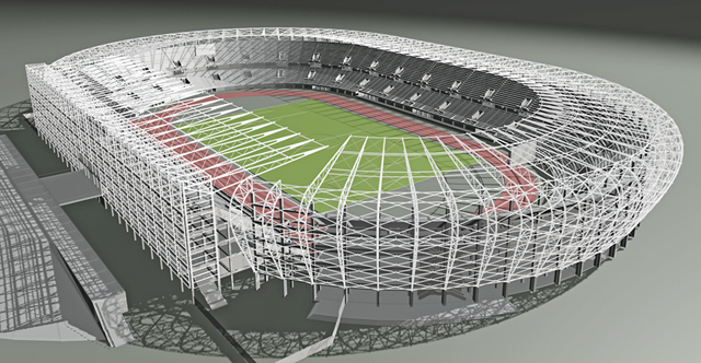 Modello dello stadio (© formTL)