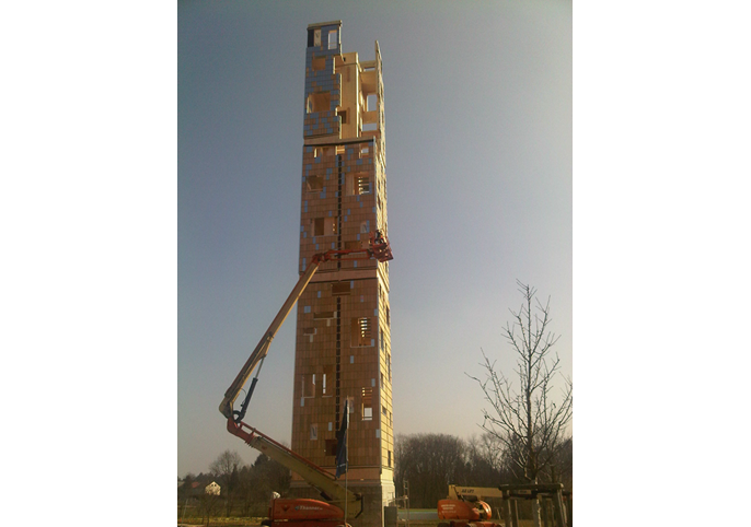 Torre panoramica "Himmelsstürmer" a Schwäbisch Gmünd, Germania
