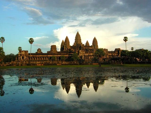 Denkmalschutz mit  Dlubal-Software in Angkor, Kambodscha