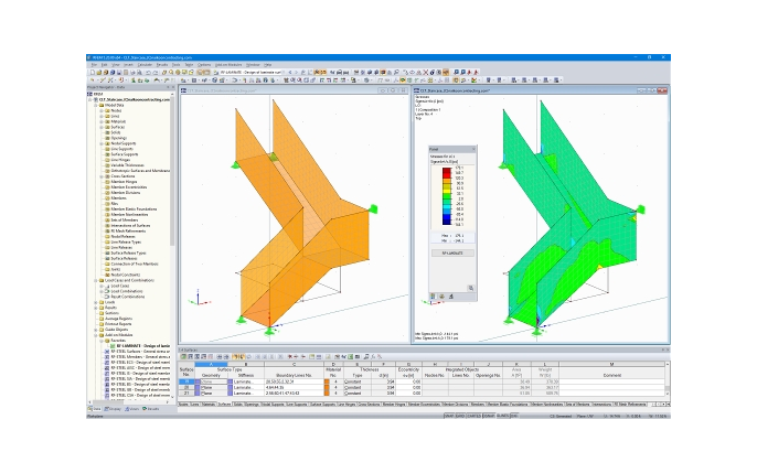 Scala in XLAM in costruzione (© Naikoon)