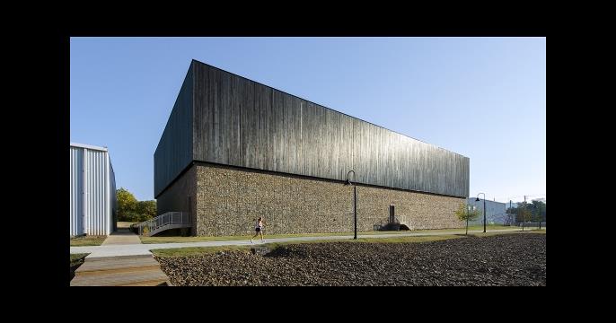 Estensione della Biblioteca dell'Università dell'Arkansas (© Chuck Choi)
