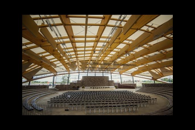 Struttura del tetto in legno