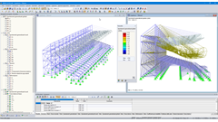 Deformata dovuta ai carichi del vento (© Studio Rota Nodari)