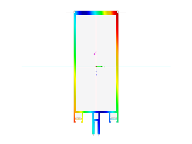 Parametri della sezione trasversale a pareti sottili, progetto elastico e plastico