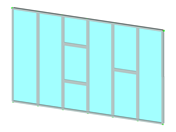 Sistema strutturale in vetro