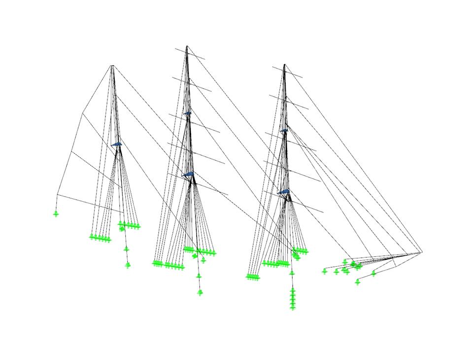 Impianto di perforazione della nave a vela