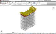 Configurazione della struttura del ponteggio in AutoCAD (© PERI GmbH)