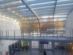 Costruzione della stazione ferroviaria