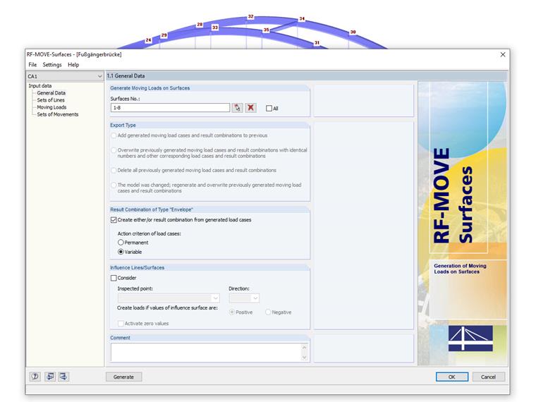 RF -MOVE Surfaces - 1.1 Dati generali