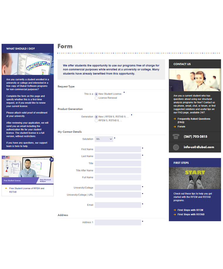 Richiedi una licenza gratuita per studenti