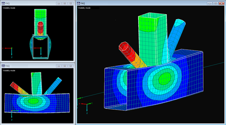 Nodi con superfici che si intersecano