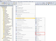 Menu RSTAB per la generazione di scale