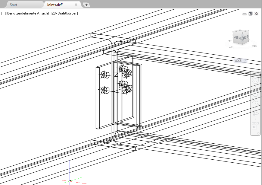 Risultato in AutoCAD