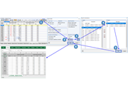 Esportazione delle forze vincolari nodali di LC/CO/RC selezionati in Excel