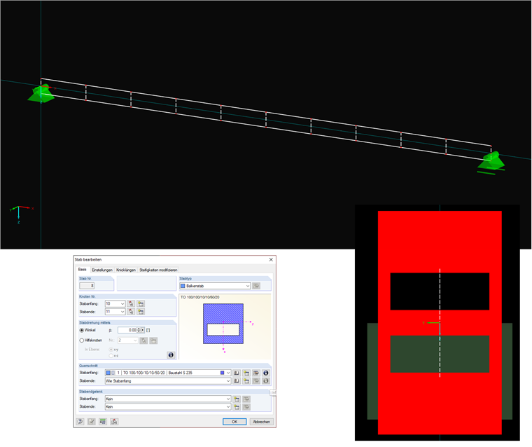 Zusammengesetzter Querschnitt