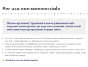 Condizioni della versione per studenti