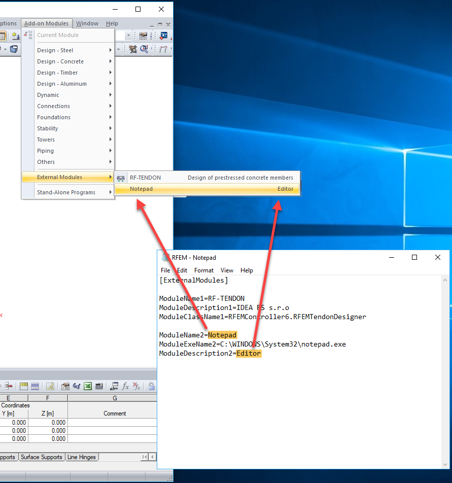 Integrazione del proprio software all’interno di RFEM 5