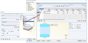 Tipo di superficie "vetro" in RFEM e definizione della struttura a strati in RF-GLASS