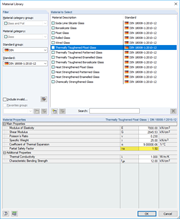 Fattore di sicurezza parziale - Libreria dei materiali