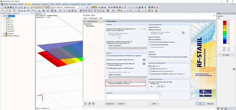 Determinazione grafica dell'instabilità