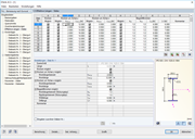 Voci delle aste, come per le lunghezze effettive, in RF-/STEEL EC3