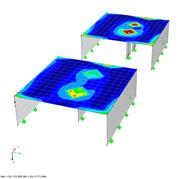 Distribuzione discontinua delle forze interne (esempio di VEd)