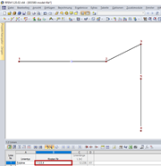 Polilinea in ordine di nodi 1 → 2 → 3 → 5 → 4