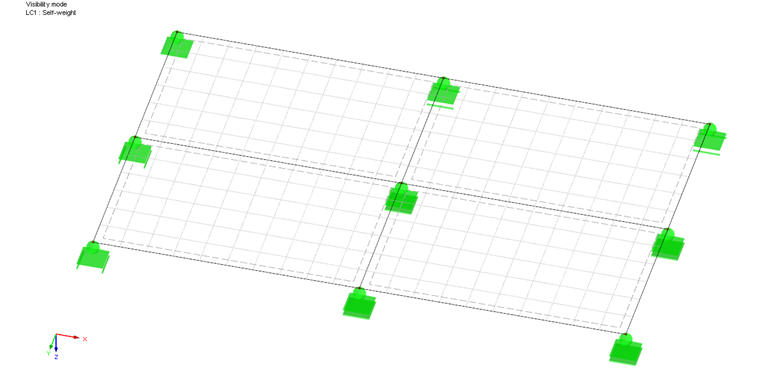 Modello di superficie senza infittimento della mesh EF
