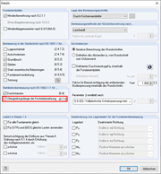 Impostazioni dettagliate per la progettazione in RF-/FOUNDATION Pro