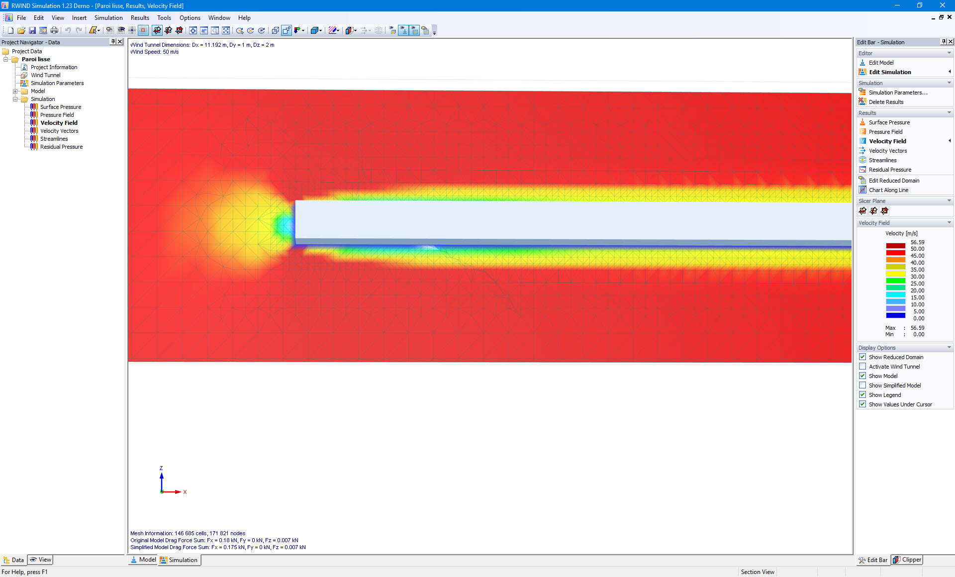 Generazione dello strato limite in RWIND Simulation